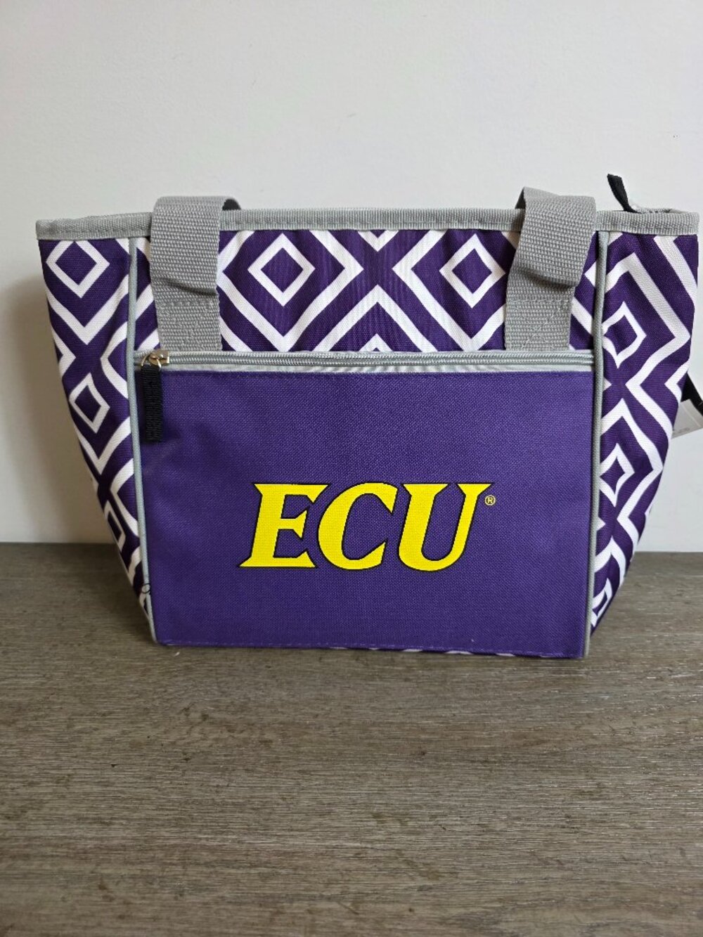ECU 16-Can Cooler Tote/Lunch Bag - East Carolina University Purple and Gold